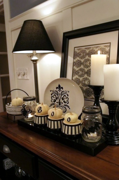 33 stylish and spooky ideas for Halloween decorating
