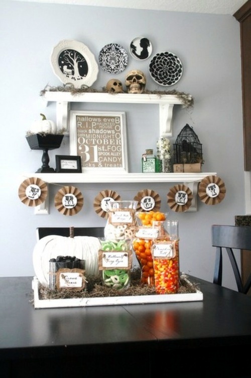 33 stylish and spooky ideas for Halloween decorating