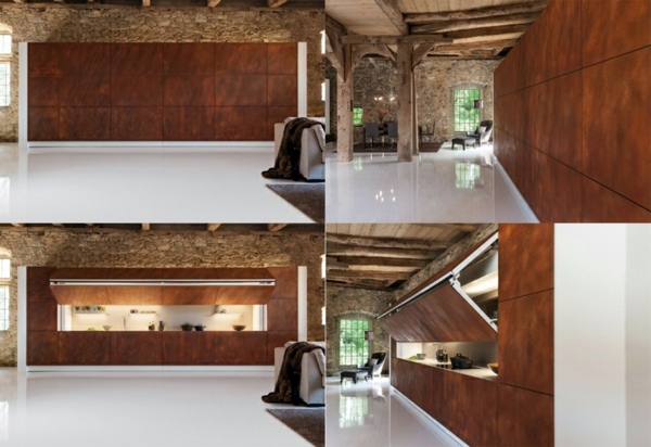 Modern kitchen hidden - innovative design by Warendorf Modern kitchen hidden - innovative design by Warendorf