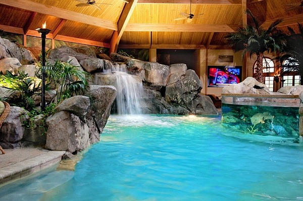 Stylish ideas for the swimming pool at home