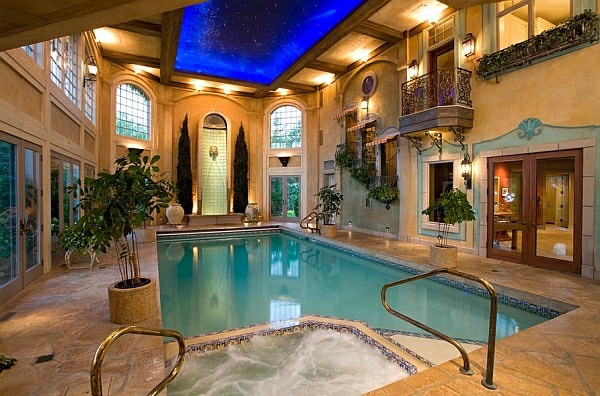 Stylish ideas for the swimming pool at home