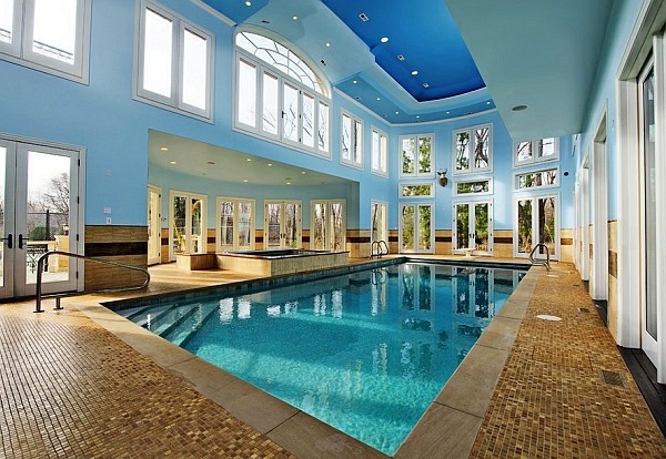 Stylish ideas for the swimming pool at home
