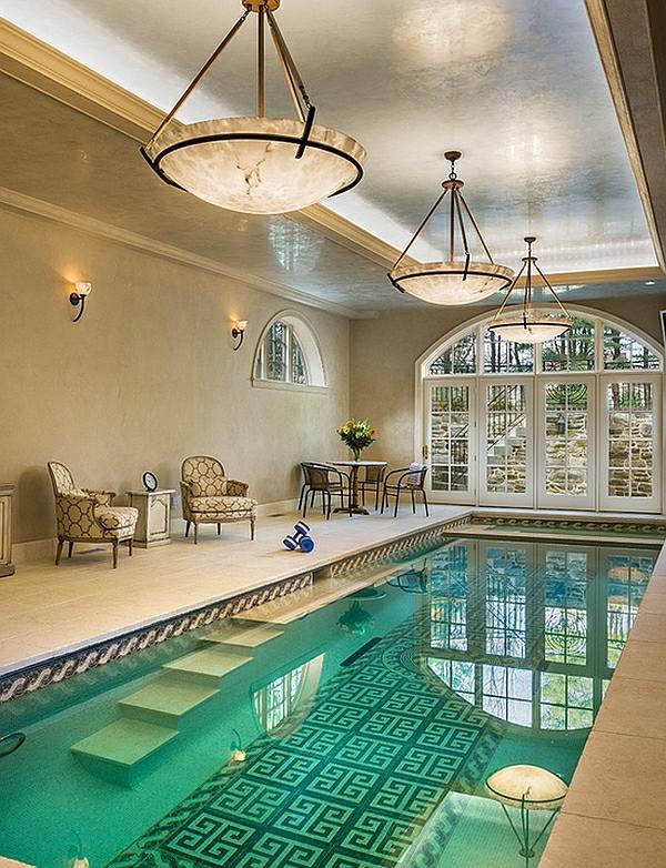 Stylish ideas for the swimming pool at home