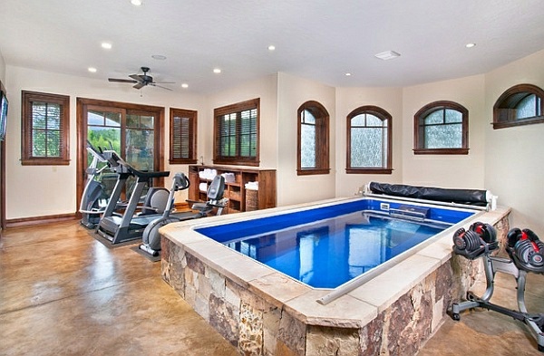 Stylish ideas for the swimming pool at home