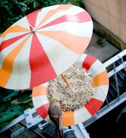 Bastelideen - Build Vogelfutterhaus itself