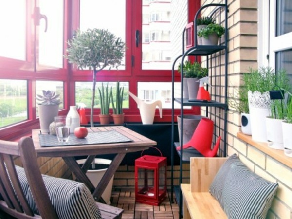 30 Cool Ideas for the small balcony