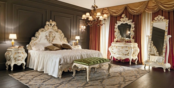 Baroque bedroom furniture - such as the nobles sleep