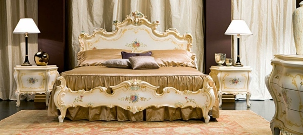 Baroque bedroom furniture - such as the nobles sleep
