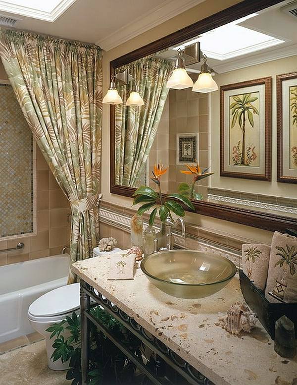 Tropical decor that inspires you in the cold winter