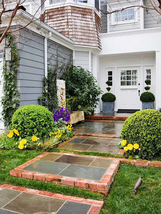 Garden paths and garden programs - Ideas for Landscaping