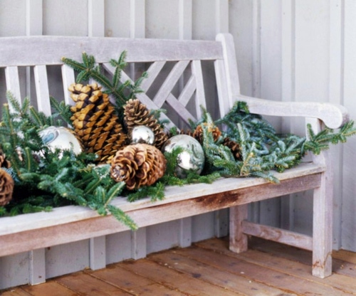 Festive garden lighting for Christmas