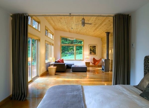 Use Curtain Room Divider Smart Home Design Ideas