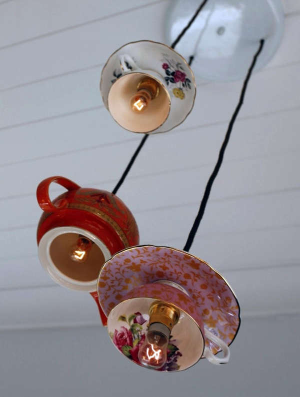 Craft ideas with old teacups