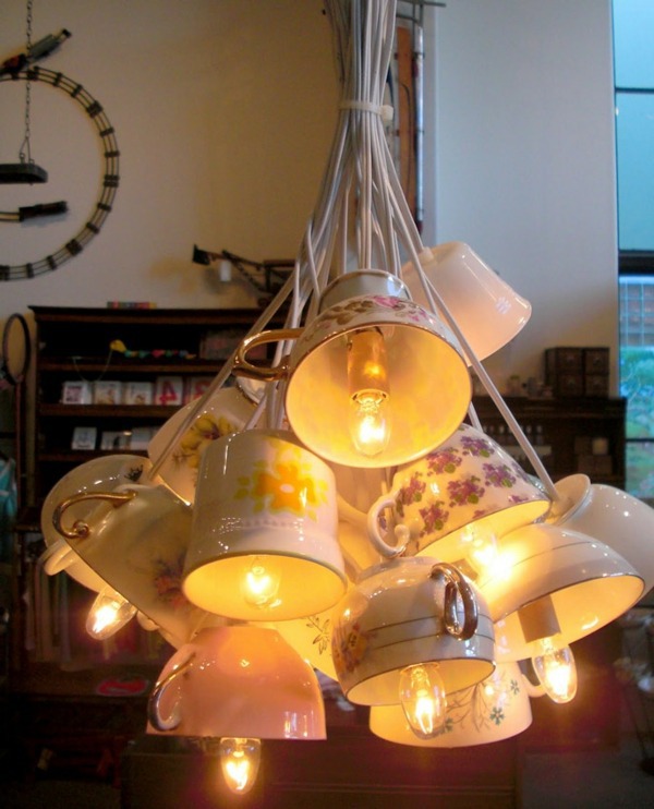 Craft ideas with old teacups