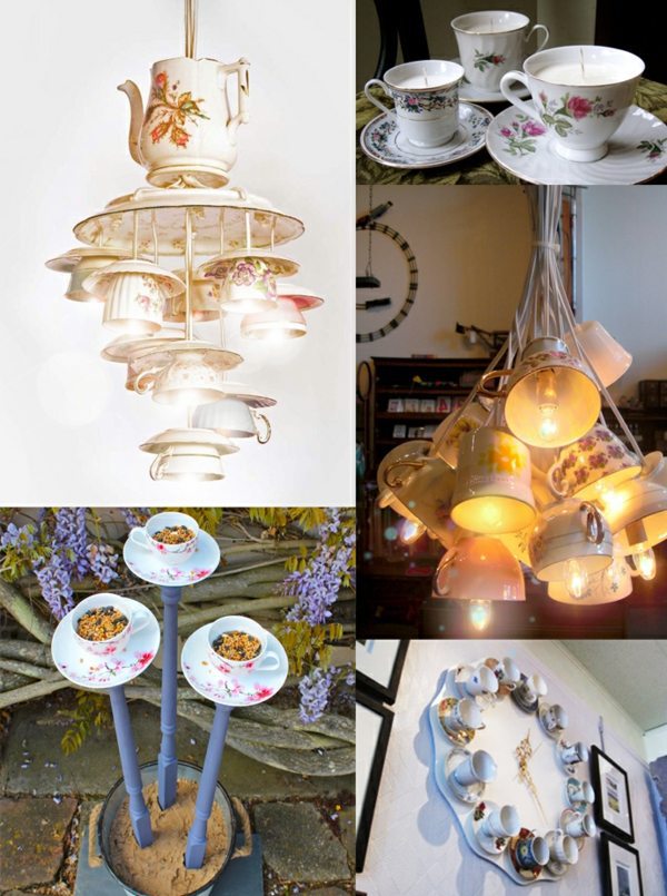 Craft ideas with old teacups Craft ideas with old teacups