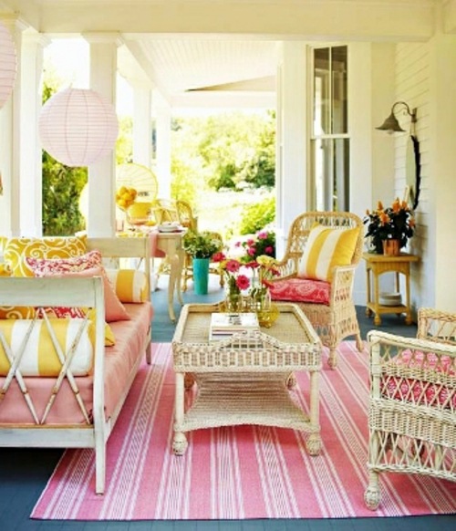 Make cozy balcony Make cozy balcony