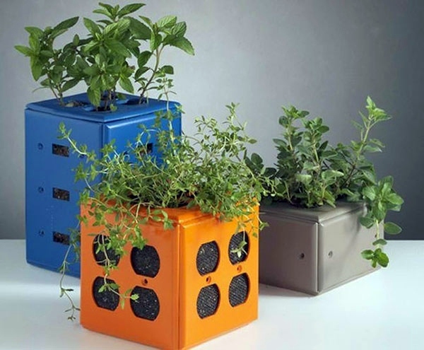 On Funny Gartendeko yourself - DIY Planters