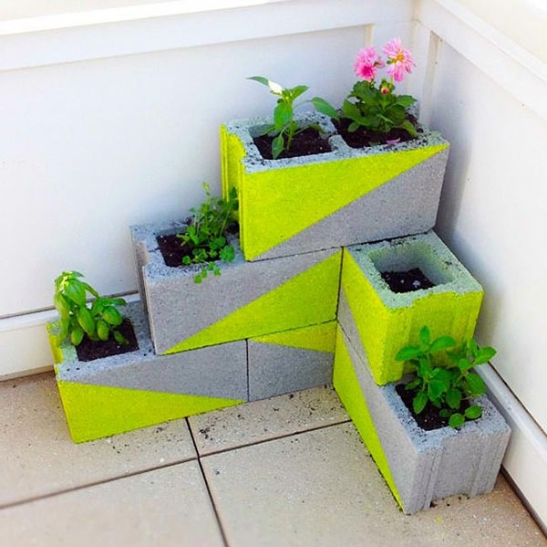 On Funny Gartendeko yourself - DIY Planters On Funny Gartendeko yourself - DIY Planters