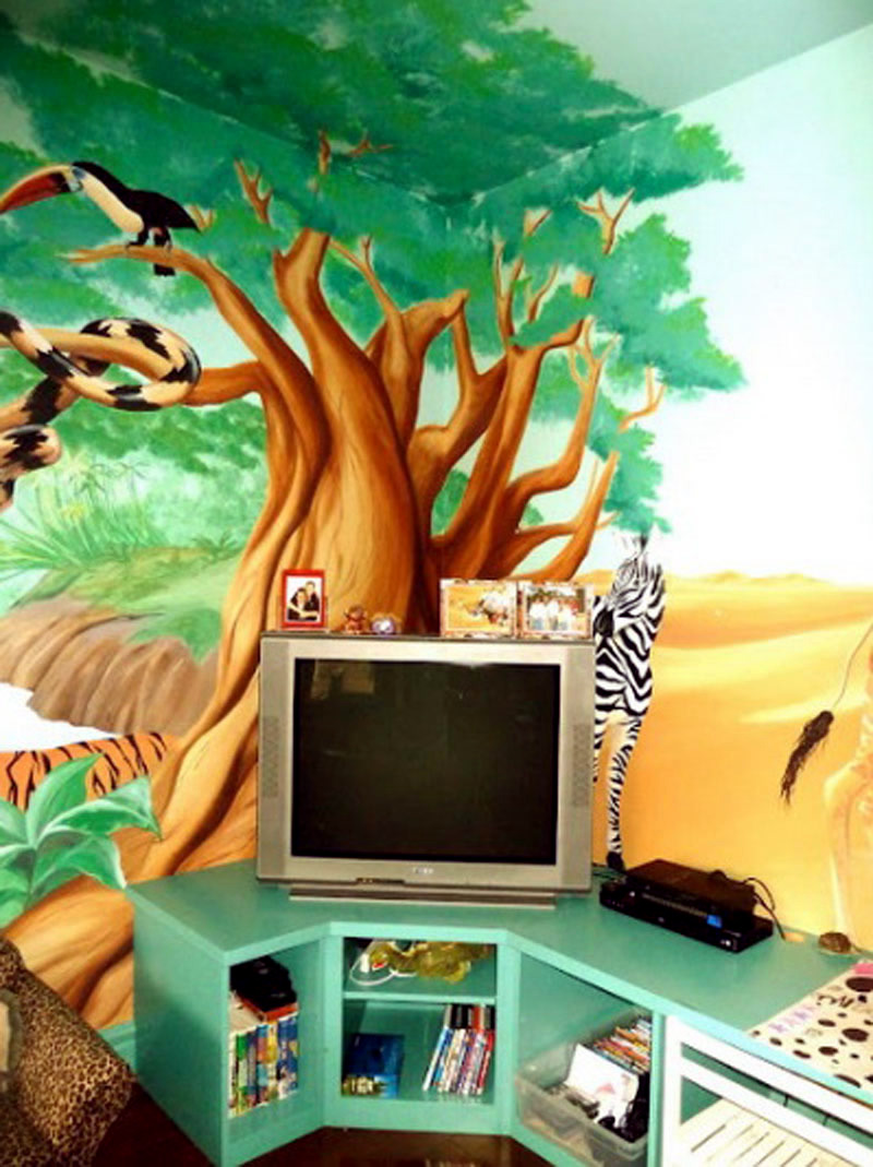 Decoration ideas for children's Exotic Animal Print Decoration ideas for children's Exotic Animal Print
