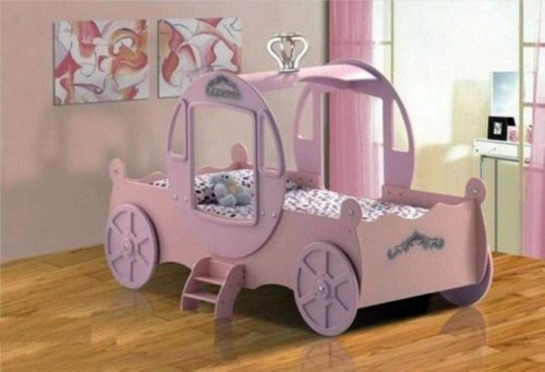Kinderzimmer - 14 cool ideas for carriage bed in the nursery - original equipment