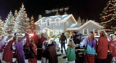 Movie props under the sign of Christmas