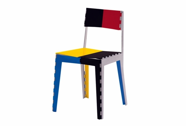 Chic and practical solutions for the home and garden with deck chair in summer