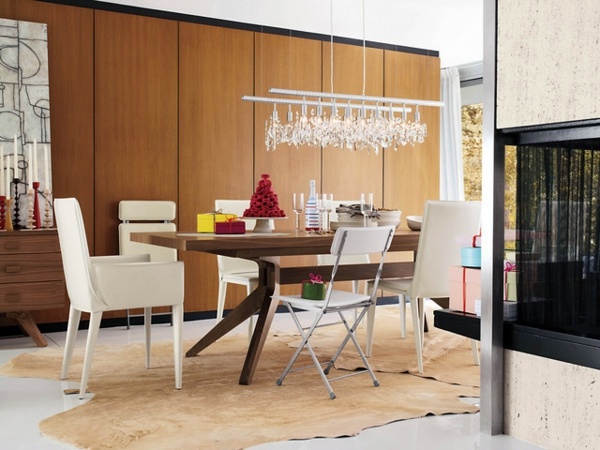Chic and practical solutions for the home and garden with deck chair in summer