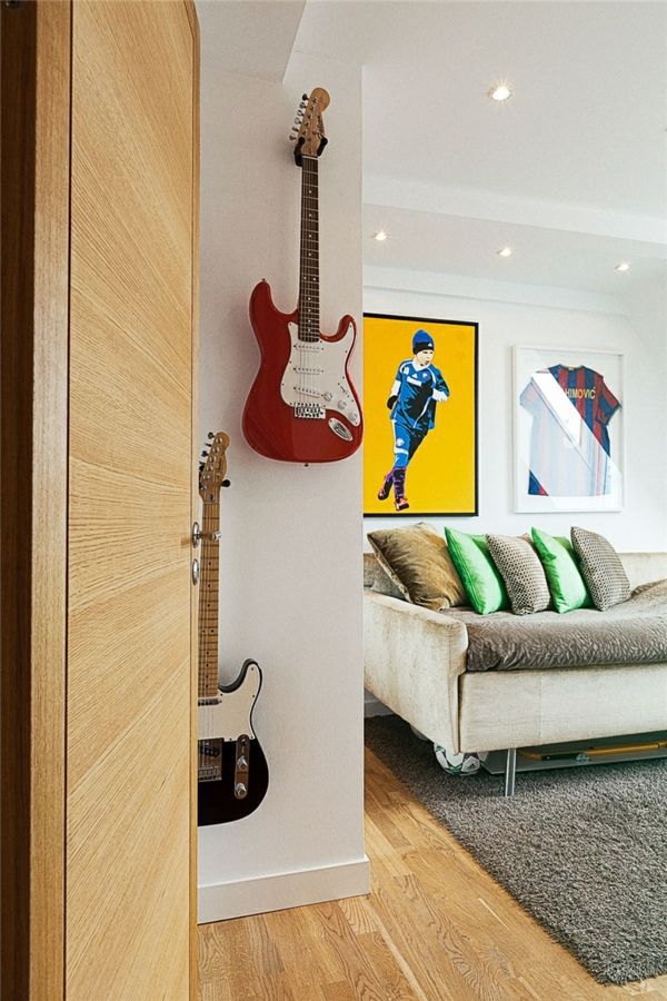 Swedish Loft apartment - elegant interior design combined with breathtaking views of the city