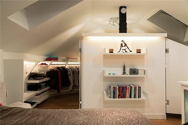 Swedish Loft apartment - elegant interior design combined with breathtaking views of the city