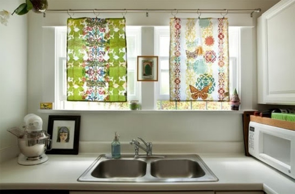 The right kitchen curtains - 18 designs for a cozy interior The right kitchen curtains - 18 designs for a cozy interior