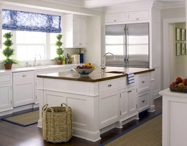 Küche - The right kitchen curtains - 18 designs for a cozy interior Küche - The right kitchen curtains - 18 designs for a cozy interior