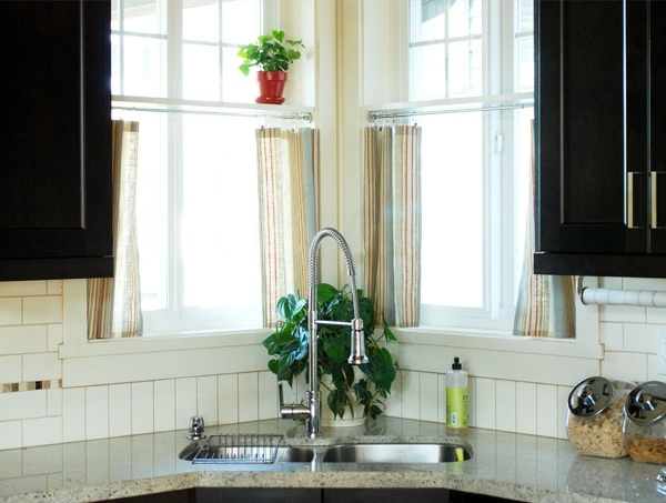 The right kitchen curtains - 18 designs for a cozy interior The right kitchen curtains - 18 designs for a cozy interior