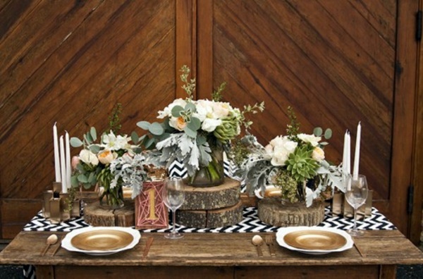 Rustic Wedding Decor do it yourself - warm earth tones