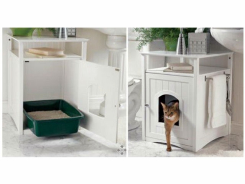 Feng Shui advice - find the best place for the litter box