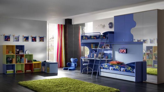 Ergonomic designs for nursery attached two children Ergonomic designs for nursery attached two children