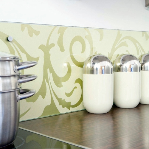 Küche - 20 creative ideas for wallpaper in the kitchen area