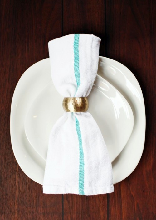 Easily tinker cute napkin ring - Easter Decoration