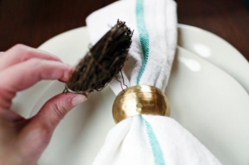 Easily tinker cute napkin ring - Easter Decoration Easily tinker cute napkin ring - Easter Decoration