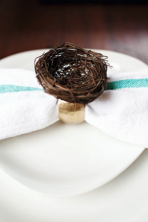 Easily tinker cute napkin ring - Easter Decoration Easily tinker cute napkin ring - Easter Decoration
