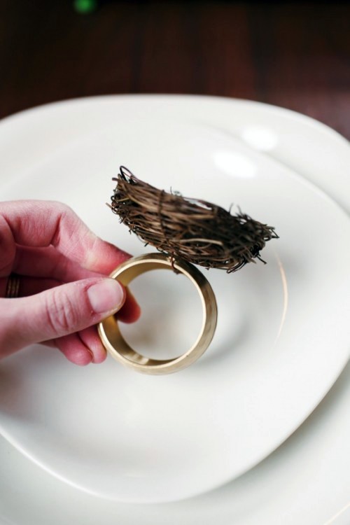 Easily tinker cute napkin ring - Easter Decoration Easily tinker cute napkin ring - Easter Decoration