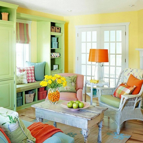 Redesign the living room - furniture, design, decorating ideas