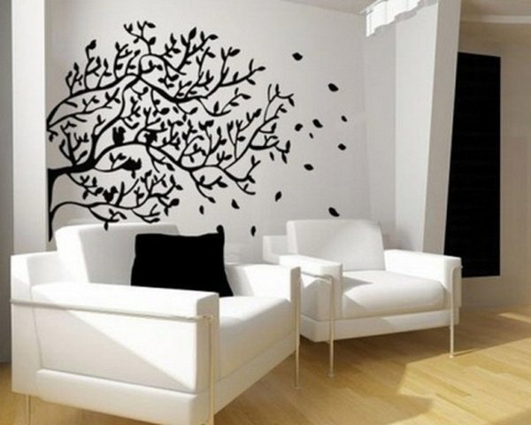 Painting walls – ideas for the living room | Interior Design Ideas