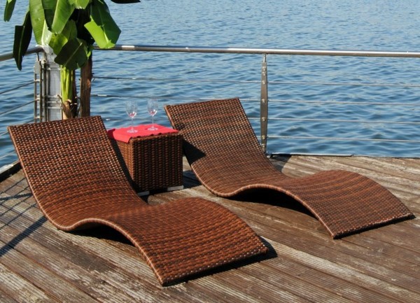 21 designers, trendy loungers in the garden - Elegance and Luxury