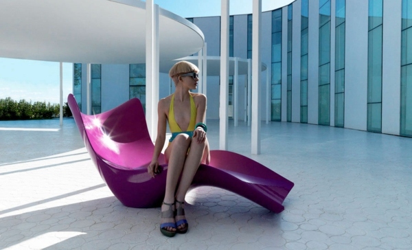 21 designers, trendy loungers in the garden - Elegance and Luxury
