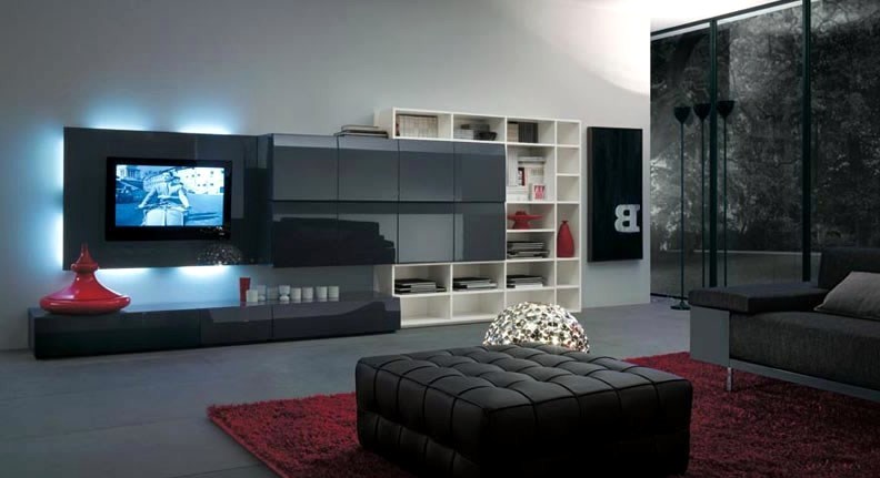 Contemporary TV wall units Contemporary TV wall units