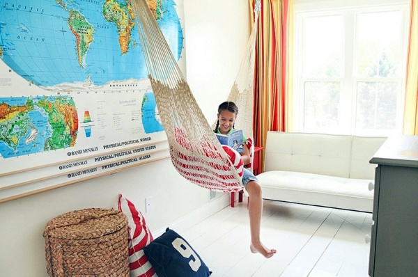 Einrichtungsideen - Hammock hang - spice up the interior design Einrichtungsideen - Hammock hang - spice up the interior design