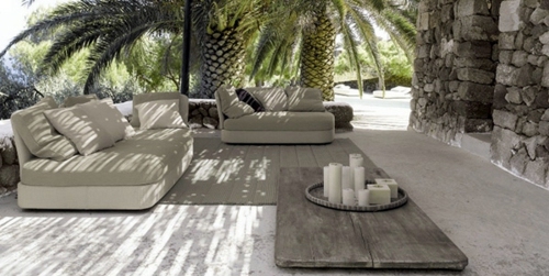 Patio Design Interior in Grey - fascinating ideas