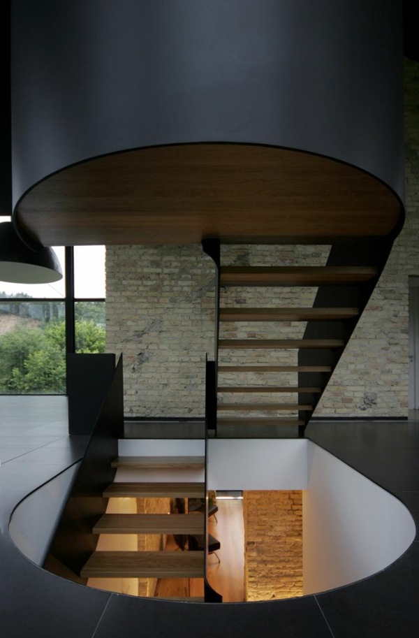 101 modern stairs appear as an eye-catcher in your home