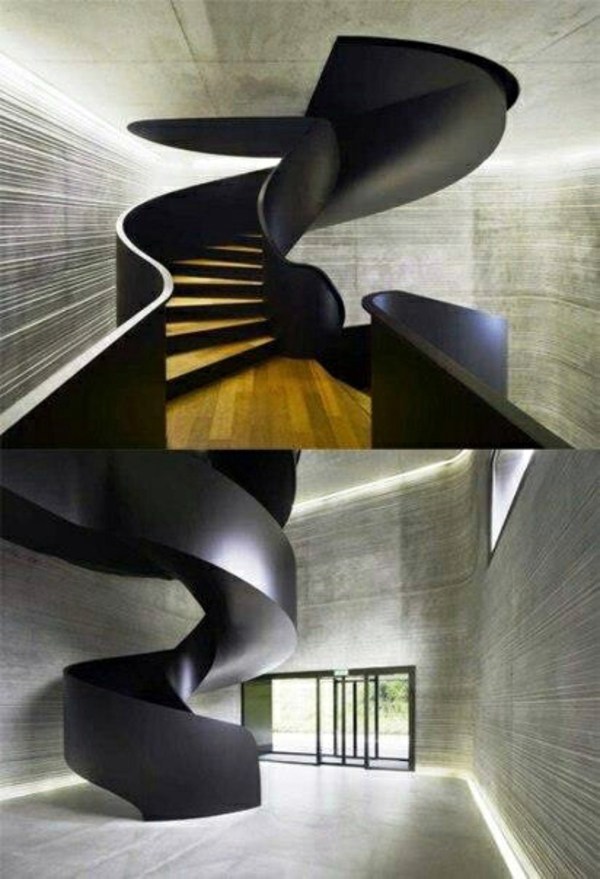 101 modern stairs appear as an eye-catcher in your home