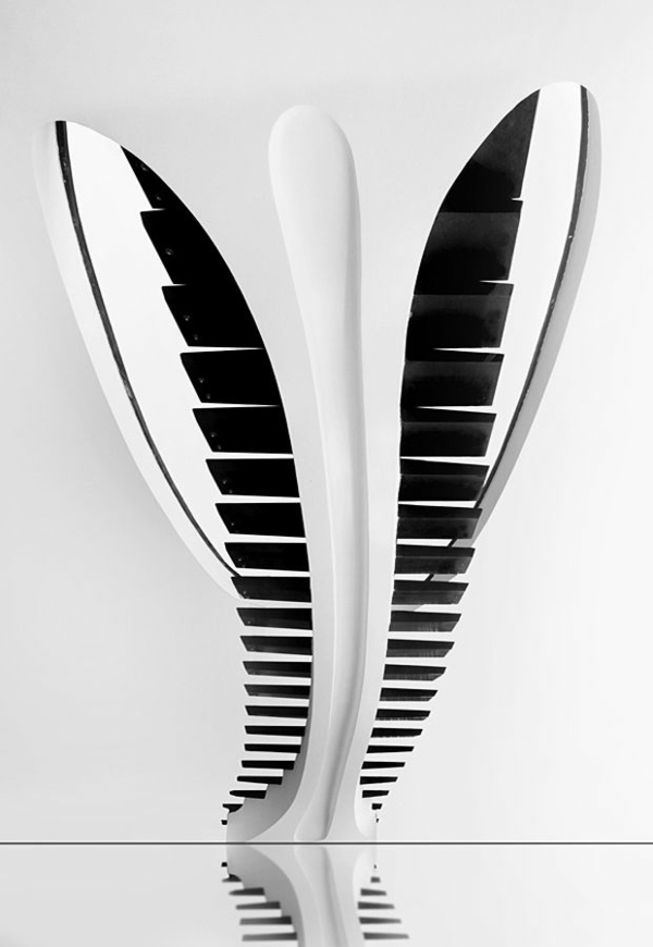 101 modern stairs appear as an eye-catcher in your home